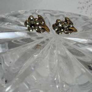 Trifari Flower Earrings